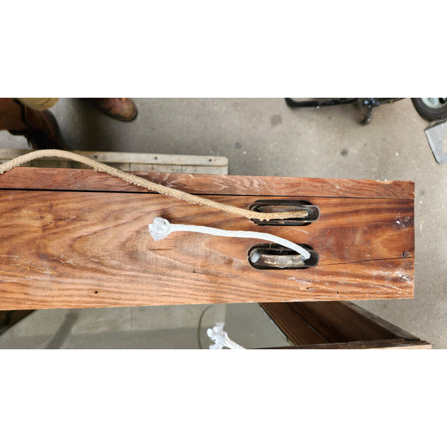 55" x 30" Vintage Wood Double Hung Window