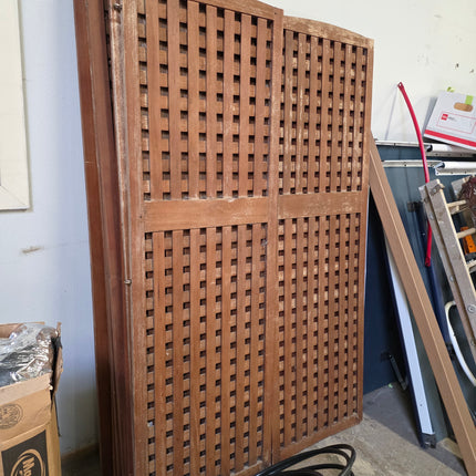 16 cedar exterior screen fence panels