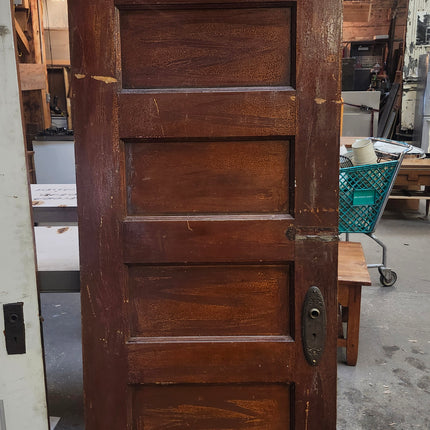 "Brownie" - 83 1/8" x 25 3/4" 6 Panel Door