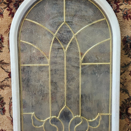 38" x 24" Leaded Glass Window