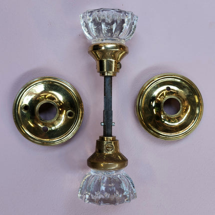 Faux Crystal Knob Set