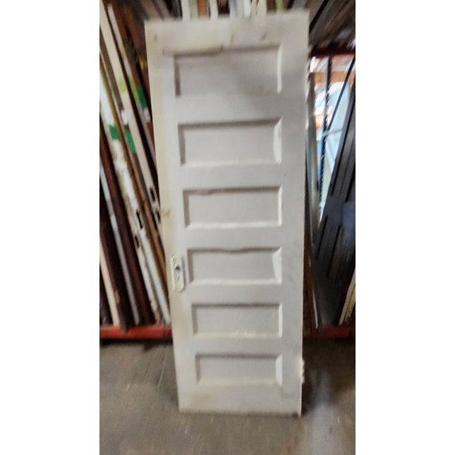 79 1/4" x 27 3/4" 6 panel door