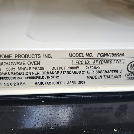 Frigidaire 1.8-cu ft Microwave ( Fingerprint Resistant Stainless Steel )