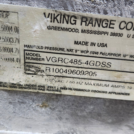 Viking Professional 48” Gas Range
