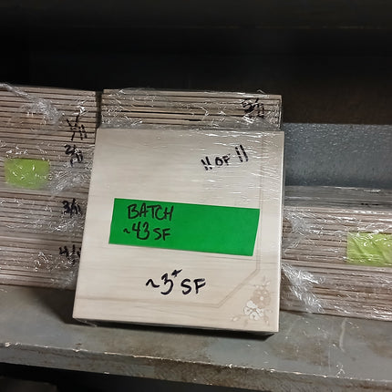 43sf Batch Tile - Floral Tan