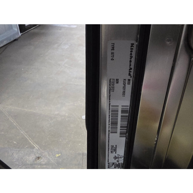 Kitchen aid dishwasher