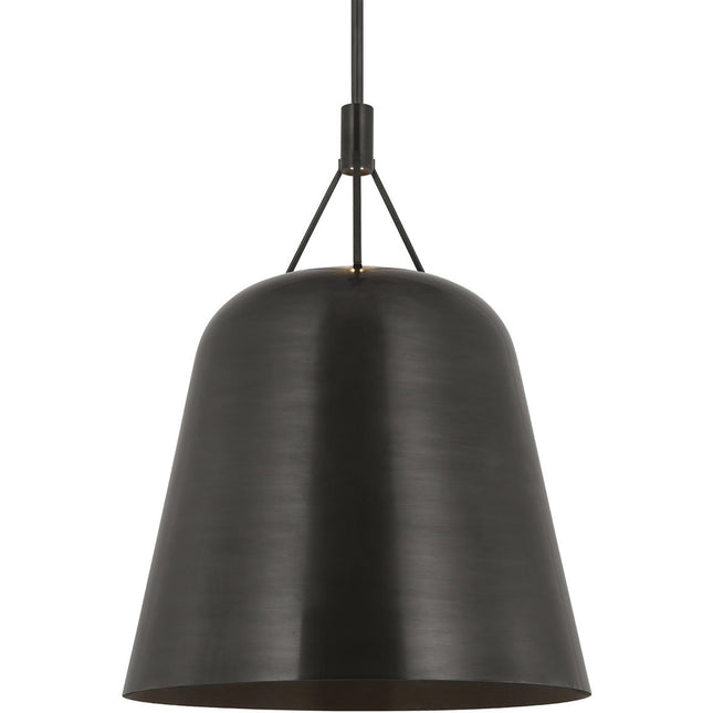XL Black Sospeso Tapered Light (By Sean Lavin) - Visual Comfort Co