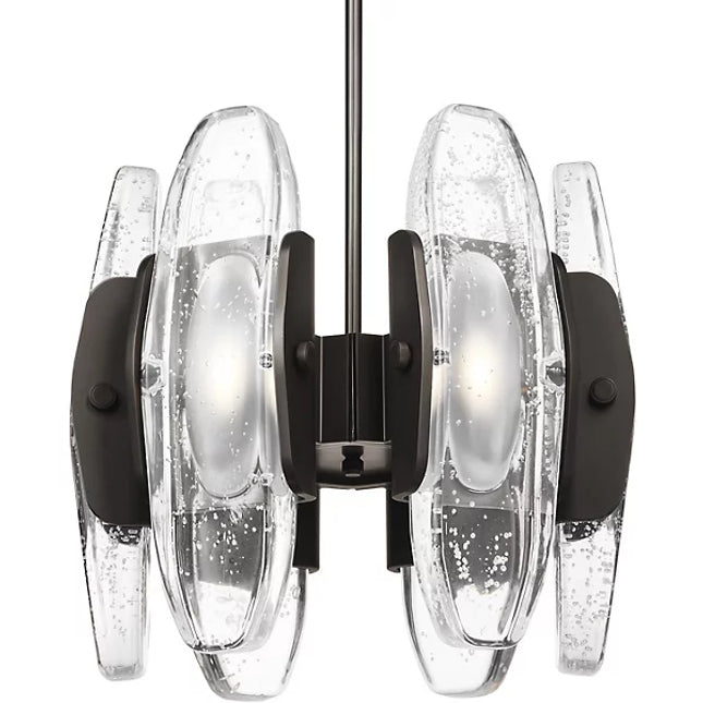 Black Wythe LED Chandelier (By Avroko) - Visual Comfort & Co